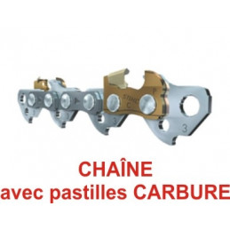 Chaîne CARBURE 3/8- 1,6 - 55cm-76maillons