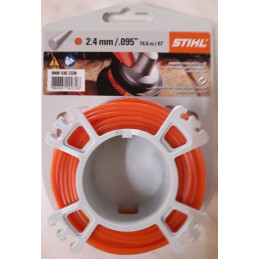 Fil de coupe 2.4mm x 14,6m